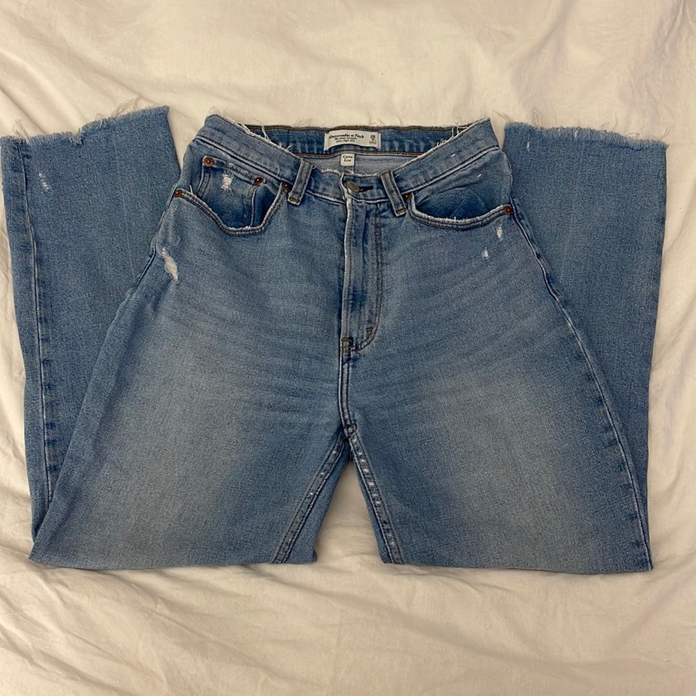 Abercrombie the ankle straight ultra high rise (26)
